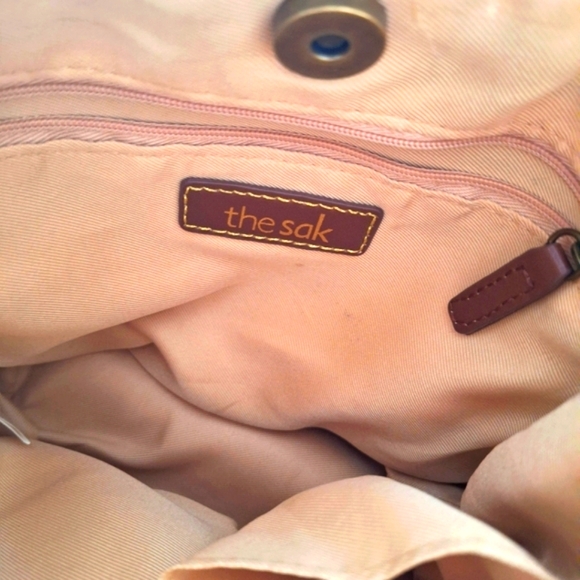 The Sak Natural Crochet Bucket Bag - Picture 7 of 13